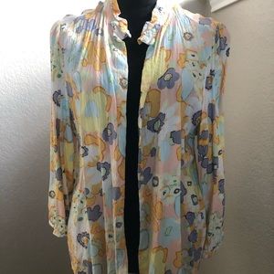 Loft floral blouse.